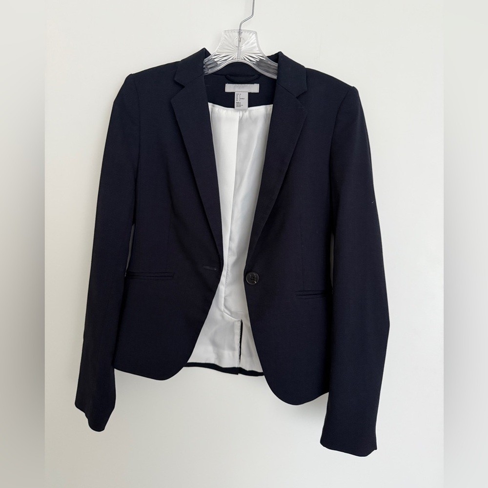 H&M Elegant Navy Blazer